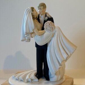Wedding cake topper. Bride and Groom. Never used